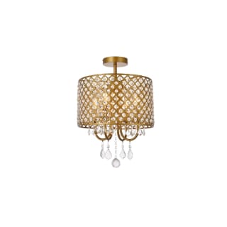 A thumbnail of the Elegant Lighting LD710F14 Brass