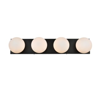 A thumbnail of the Elegant Lighting LD7303W31 Black / Frosted White
