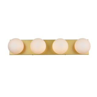 A thumbnail of the Elegant Lighting LD7303W31 Brass / Frosted White
