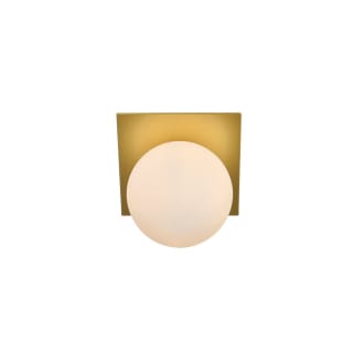 A thumbnail of the Elegant Lighting LD7304W7 Brass / Frosted White