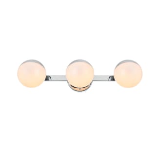 A thumbnail of the Elegant Lighting LD7305W21 Chrome / Frosted White