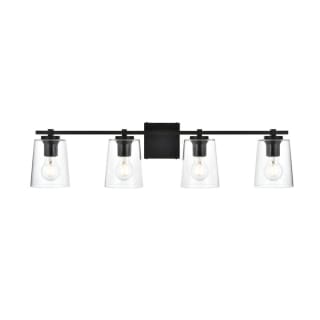 A thumbnail of the Elegant Lighting LD7310W33 Black / Clear