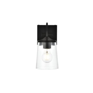 A thumbnail of the Elegant Lighting LD7313W5 Black / Clear