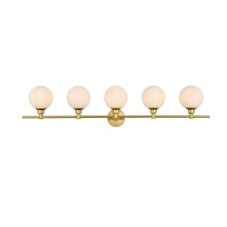A thumbnail of the Elegant Lighting LD7317W47 Brass / Frosted White
