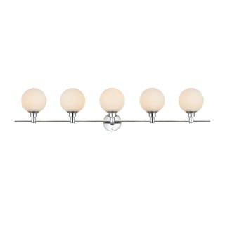A thumbnail of the Elegant Lighting LD7317W47 Chrome / Frosted White