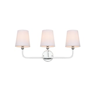 A thumbnail of the Elegant Lighting LD7322W26 Chrome / Clear