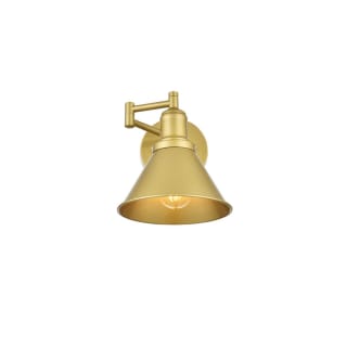 A thumbnail of the Elegant Lighting LD7326W7 Brass