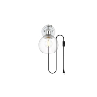 A thumbnail of the Elegant Lighting LD7330W6 Chrome / Clear