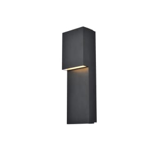 Elegant Lighting Raine LED Outdoor Wall Lamp Black LDOD4001BK