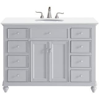 Elegant Lighting VF12348GR VW Single Bathroom Vanity Otto Grey