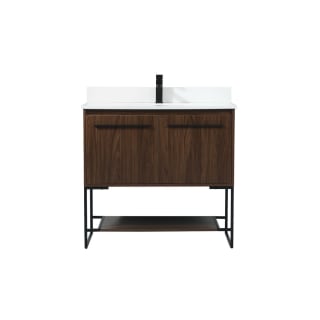 A thumbnail of the Elegant Lighting VF42536M-BS Walnut