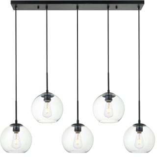 A thumbnail of the Elegant Lighting LD2228 Black / Clear