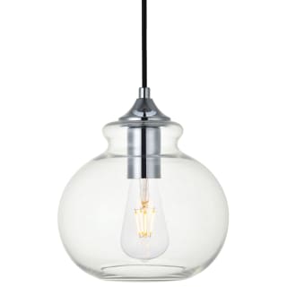 A thumbnail of the Elegant Lighting LD2245 Chrome / Clear