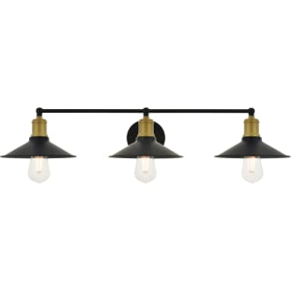 A thumbnail of the Elegant Lighting LD4033W33 Brass / Black