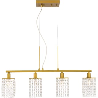 A thumbnail of the Elegant Lighting LD7502 Brass / Clear