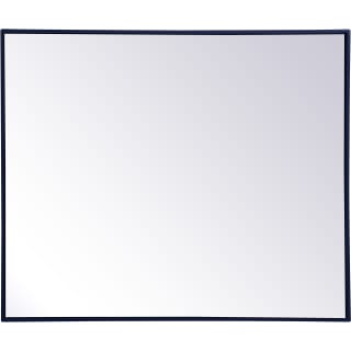 Elegant Lighting Mr43036bl Blue, White Framed Bathroom Mirror 30 X 36