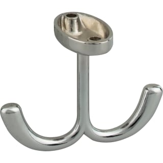 Elements YD20-156PC Polished Chrome Transitional 3 Wide Double Prong  Ceiling / Under Cabinet Robe Bath Wall Utility Hook 
