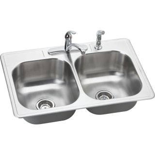 A thumbnail of the Elkay DSE233224DF 4 Faucet Holes