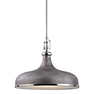 A thumbnail of the Elk Lighting 57082/1 Polished Nickel / Weathered Zinc