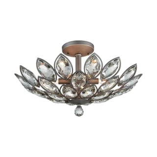 A thumbnail of the Elk Lighting 11151/6 Weathered Zinc / Clear Crystal
