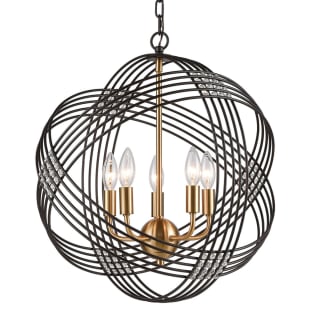 A thumbnail of the Elk Lighting 11193/5 Oil Rubbed Bronze / Satin Brass