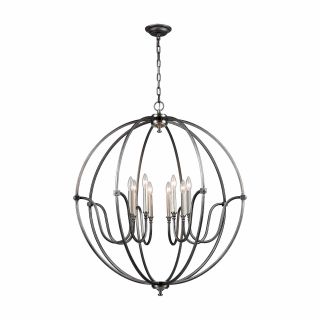 A thumbnail of the Elk Lighting 11844/8 Weathered Zinc / Brushed Nickel