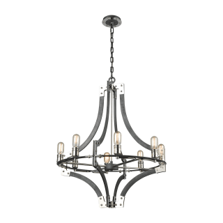 A thumbnail of the Elk Lighting 15236/8 Silverdust Iron / Polished Nickel