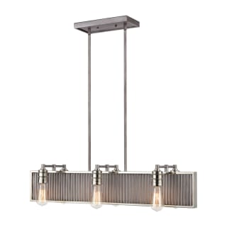 A thumbnail of the Elk Lighting 15928/6 Weathered Zinc / Polished Nickel