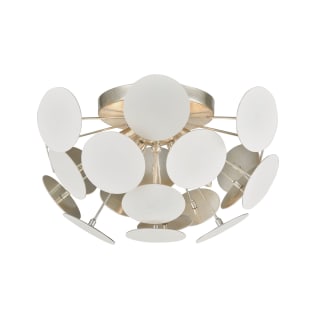 A thumbnail of the Elk Lighting 18284/4 Matte White / Silver Leaf