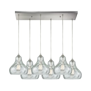 A thumbnail of the Elk Lighting 25100/6RC Satin Nickel