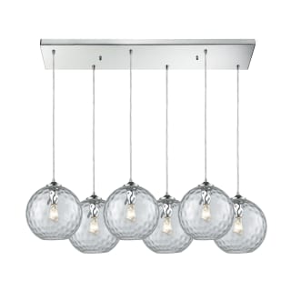A thumbnail of the Elk Lighting 31380/6RC Polished Chrome / Clear Shades