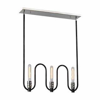 A thumbnail of the Elk Lighting 31904/3 Silvered Graphite / Polished Nickel
