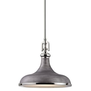 A thumbnail of the Elk Lighting 57081/1 Polished Nickel / Weathered Zinc