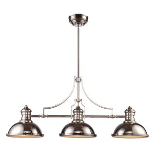 Elk Lighting 66115-3 Polished Nickel Chadwick Three-Light 