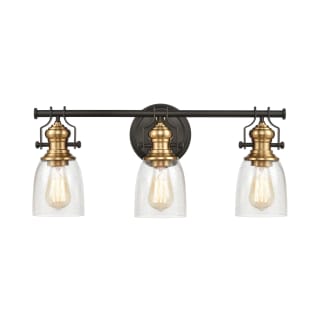 A thumbnail of the Elk Lighting 66686-3 Oil Rubbed Bronze / Satin Brass