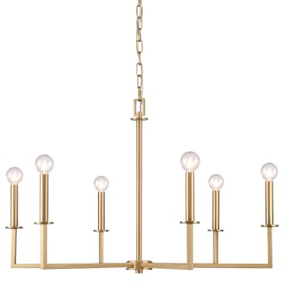 A thumbnail of the Elk Lighting 89876/6 Lacquered Brass