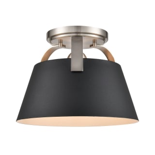 A thumbnail of the Elk Lighting Jepson 1 Light Semi Flush Matte Black