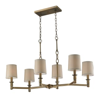 A thumbnail of the Elk Lighting 31267/6 Brushed Antique Brass
