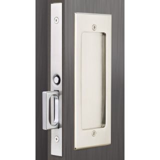 Emtek 2114us26 Polished Chrome 7 1 4 Inch Height Passage Pocket