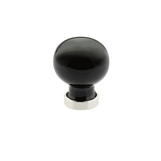 Emtek 86534us15 Satin Nickel Crystal And Porcelain 1 1 4 Inch