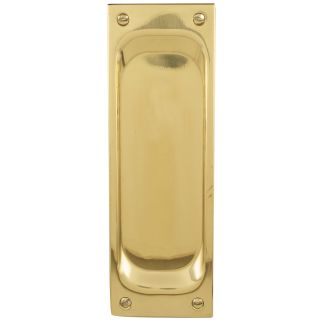 Emtek 2106us3 Polished Brass 7 1 2 Height Solid Brass Dummy