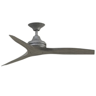 Fanimation Spitfire 48-in Galvanized Indoor/Outdoor Ceiling Fan with Remote (3-Blade)