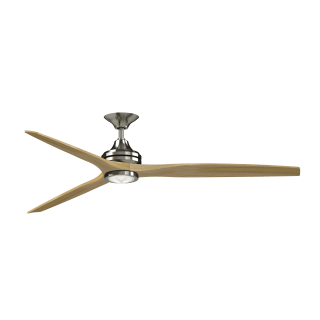 A thumbnail of the Fanimation Spitfire DC-KIT-72-LK Brushed Nickel / Natural