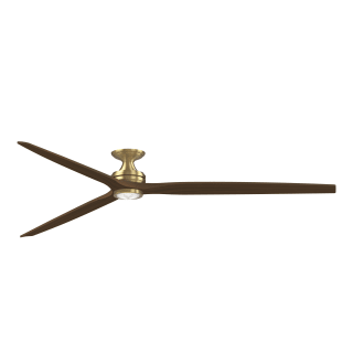 A thumbnail of the Fanimation Spitfire DC-KIT-96-LK-F Brushed Satin Brass / Whiskey Wood