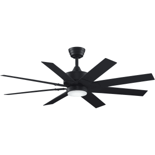 Fanimation Levon Custom 52-in Brushed Nickel LED Indoor/Outdoor Ceiling Fan with Remote (8-Blade)