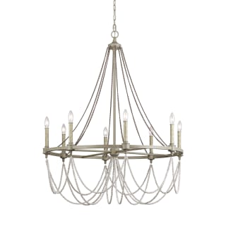 oversized beaded chandelier