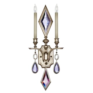 A thumbnail of the Fine Art Handcrafted Lighting 729050-1ST Vintage Silver Leaf with Multicolor Crystal