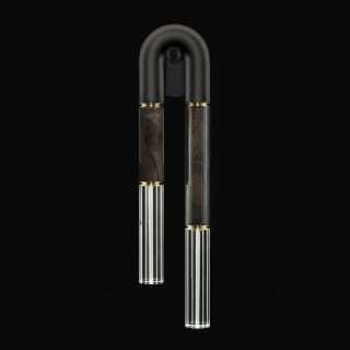A thumbnail of the Fine Art Handcrafted Lighting 922750 Black / Brass / Charcoal