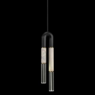 A thumbnail of the Fine Art Handcrafted Lighting 923340 Black / Brass / Smoke