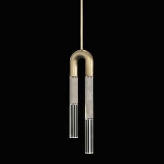 A thumbnail of the Fine Art Handcrafted Lighting 923340 Gold Leaf / Nickel / Smoke